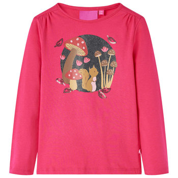 Dziecięca koszulka Wiewiórka 116 jaskrawy róż - Zakito Europe