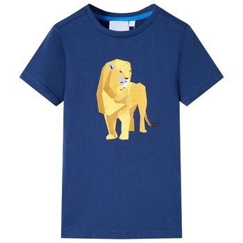 Dziecięca koszulka z nadrukiem lwa, 100% bawełna, - Zakito Europe