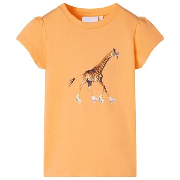 Dziecięca koszulka żyrafy 92 jasnopomarańczowa, 95 - Zakito Europe