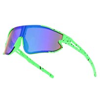 Dziecięce 8-13 lat sportowe okulary przeciwsłoneczne SVMK-20G zielone