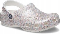 Dziecięce Buty Chodaki Crocs Classic Glitter 22-23