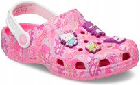 Dziecięce Buty Chodaki Crocs Hello Kitty 23-24