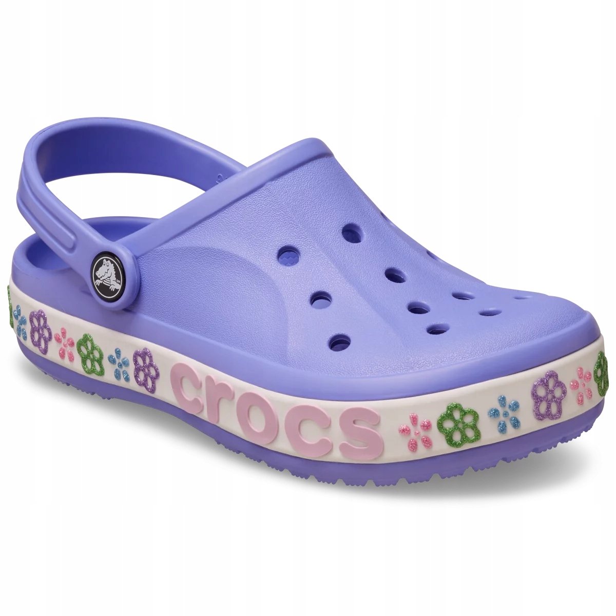 Dziecięce Buty Klapki Chodaki Crocs Bayaband Flower Band 211303 Clog 25 ...