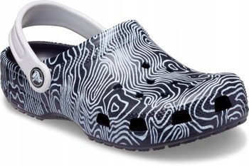 Dziecięce Buty Klapki Chodaki Crocs Classic Topographic 208313 Clog 34-35 - Crocs