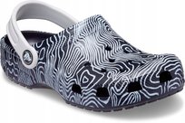 Dziecięce Chodaki Crocs Classic Topographic 29-30