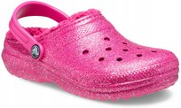 Dziecięce Ciepłe Chodaki Crocs Classic Lined 28-29