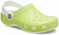 Dziecięce Fluorescencyjne Buty Klapki Chodaki Crocs Classic In Dark 25-26
