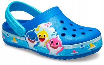 Dziecięce Klapki Chodaki Crocs Babyshark Clog 24,5 - Crocs