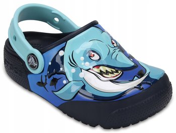 Dziecięce Klapki Fun Lab Babyshark Clog 19,5 - Crocs