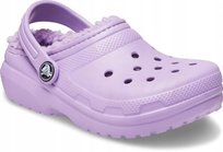 Dziecięce Ocieplane Buty Klapki Chodaki Crocs Classic Lined Clog 22-23