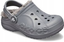 Dziecięce Ocieplane Chodaki Crocs Baya Lined 34-35