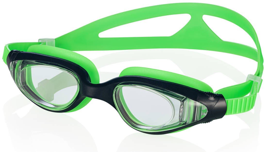 Фото - Окуляри для плавання Aqua-Speed Dziecięce okulary pływackie  CETO zielono-czarne 