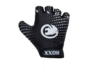 Dziecięce rękawiczki rowerowe Roxx Kids Cycling Gloves Gel Padded | WHITE DOTS XS - ROXX