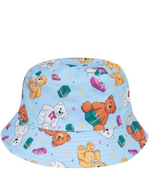 Dziecięcy dwustronny kapelusz bucket hat kolorowy - Agrafka