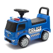 Dziecięcy Jeździk Z Dźwiękiem Mercedes Baby Mix Police Niebieski Baby Mix