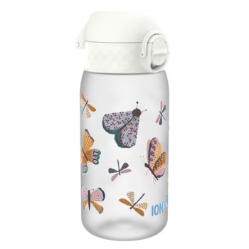 Dziecięcy mały i szczelny bidon na wodę ION8 BPA Free motyle 0,4 l - ION8