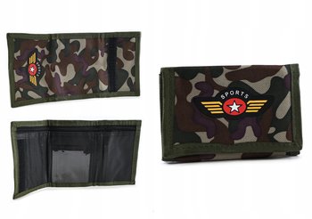 Dziecięcy Portfel Na Rzep Materiałowy Moro Kieszeń Na Monety Banknoty - Midex