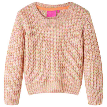 Dziecięcy sweterek wełniany, różowy, rozmiar 104 - Zakito Europe