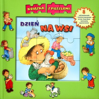 Dzień Na Wsi. Książka Z Puzzlami - Opracowanie Zbiorowe | Książka W Empik