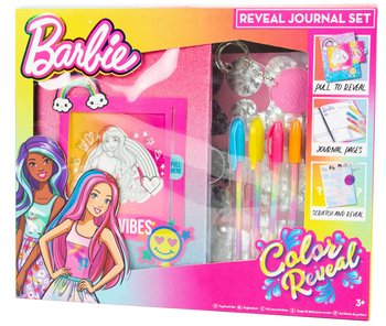 Dziennik Barbie Color Reveal pamiętnik + akcesoria - RMS