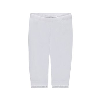 Dziewczęce legginsy, biały, rozmiar 86 - Kanz