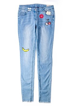 Dziewczęce spodnie jeansowe jasnoniebieskie Tom Tailor - Tom Tailor