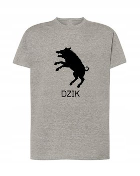 Dzik Męski Modny T-shirt Nadruk Rozm.XXL - Inna marka