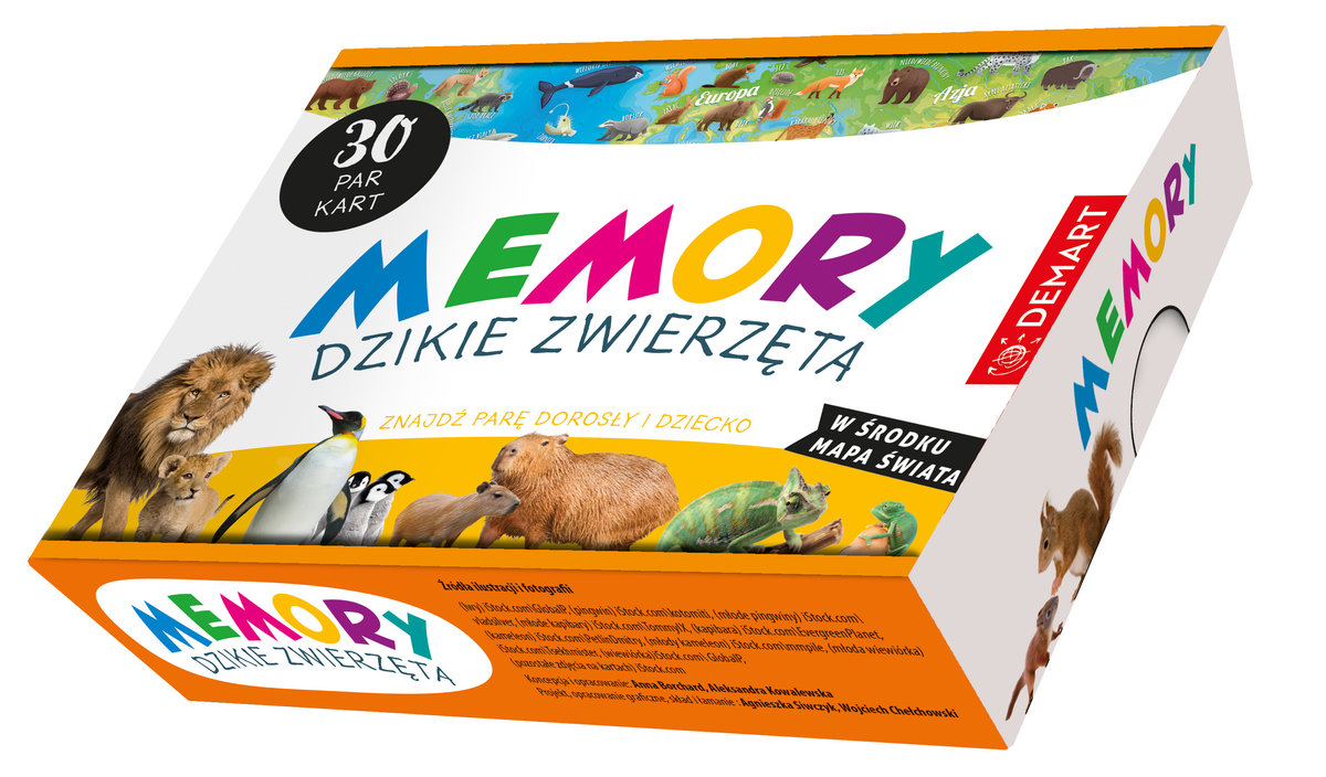 Dzikie zwierzęta. Memory
