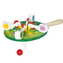 Dziobiące kurki, gra zręcznościowa, Goki