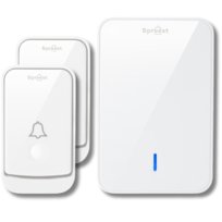 DZWONEK BEZPRZEWODOWY BATERYJNY DO DRZWI DO FURTKI NA BATERIE 2 PRZYCISKI