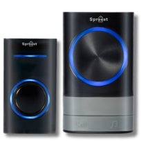 DZWONEK BEZPRZEWODOWY BEZBATERYJNY DO DRZWI FURTKI WODOODPORNY ZEWNĘTRZNY