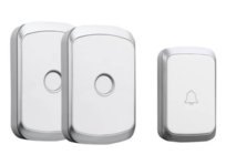 DZWONEK BEZPRZEWODOWY DO DRZWI DO FURTKI NA BATERIE WODOODPORNY 2 ODBIONIKI