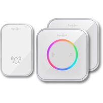 DZWONEK BEZPRZEWODOWY DO DRZWI DO FURTKI NA BATERIE WODOODPORNY 2 ODBIONIKI