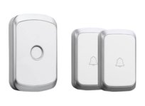 DZWONEK BEZPRZEWODOWY DO DRZWI DO FURTKI NA BATERIE WODOODPORNY 2 PRZYCISKI