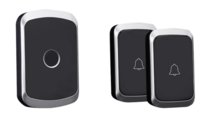 DZWONEK BEZPRZEWODOWY DO DRZWI DO FURTKI NA BATERIE WODOODPORNY 2 PRZYCISKI
