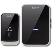 DZWONEK BEZPRZEWODOWY DO DRZWI DO FURTKI NA BATERIE WODOODPORNY ZEWNĘTRZNY