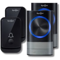 DZWONEK BEZPRZEWODOWY DO DRZWI DO FURTKI NA BATERIE WODOODPORNY ZEWNĘTRZNY