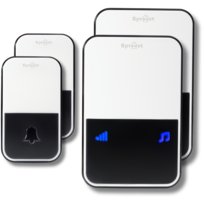 DZWONEK BEZPRZEWODOWY DO DRZWI DO FURTKI NA BATERIE WODOODPORNY ZEWNĘTRZNY