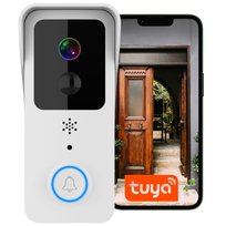 DZWONEK BEZPRZEWODOWY Z KAMERĄ DO DRZWI FURTKI WIFI TUYA ZDALNY PODGLĄD 12V