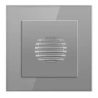 DZWONEK PRZEWODOWY DO DRZWI FURTKI SIECIOWY SZARY 230V BIM BAM ODBIORNIK