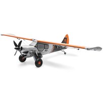 E-Flite Micro Scrappy 800 mm BNF Basic RC samolot z silnikiem bezszczotkowym AS3X Safe Select poniżej 250 g 3S 4S kompatybilny E-flite