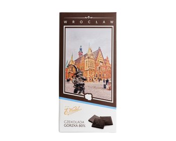 E.Wedel, czekolada gorzka 80% Rynek we Wrocławiu, 100 g - E. Wedel