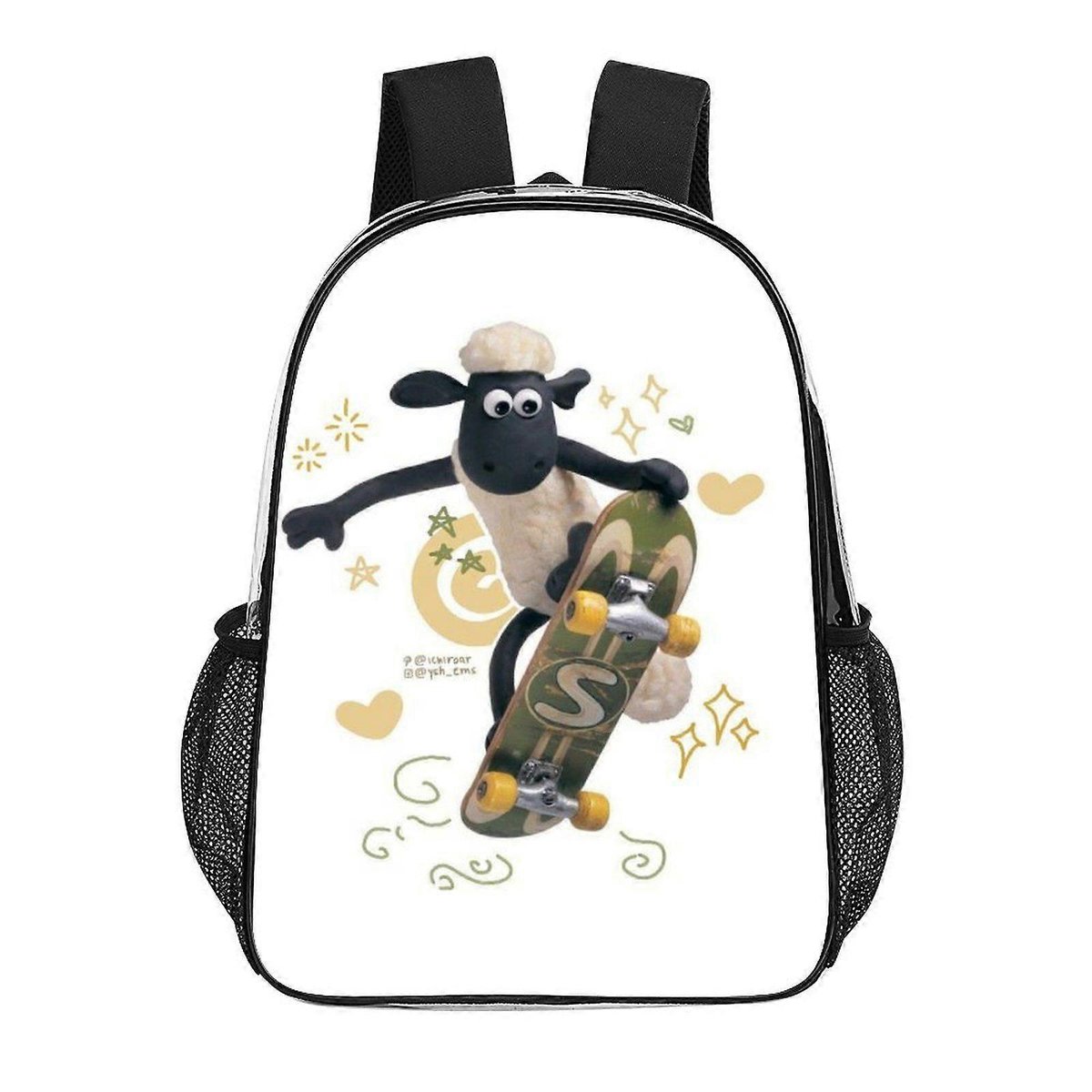 Shaun Pvc e1029 Shaun the Sheeps Plecak Wytrzymały PVC Przezroczysta Torba ...