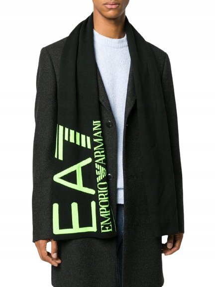 EA7 Emporio Armani EA7 Emporio Armani Oryginalny Szalik Męski
