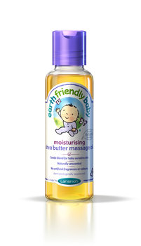 Earth Friendly Baby, naturalny olejek bezzapachowy do masażu, 125 ml - Earth Friendly Baby by Lansinoh