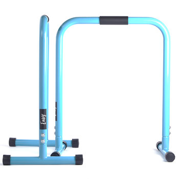 EASY FITNESS, Paraletki do ćwiczeń, niebieski - EASY FITNESS