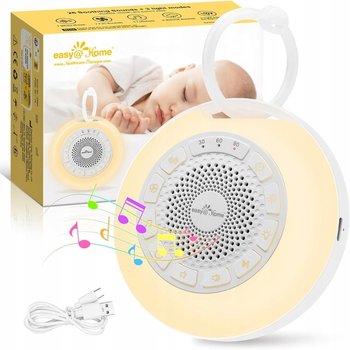 Easy@Home White Noise Machine - Przenośna Pomoc w Zasypianiu z Lampką Nocną - inna (Inny)