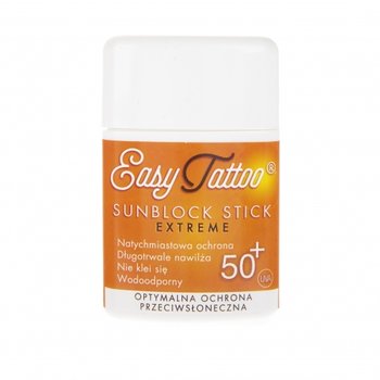 Easy Tattoo, Krem do opalania 50+ UVA, 10 g - Easytattoo