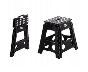EasyForm, Taboret składany, czarny, 40 cm - PrzydaSie.pl
