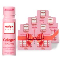eatyx Labs Forever Kolagen shot do picia 5000mg z kwasem hialuronowym 60x80ml KURACJA 2-miesięczna